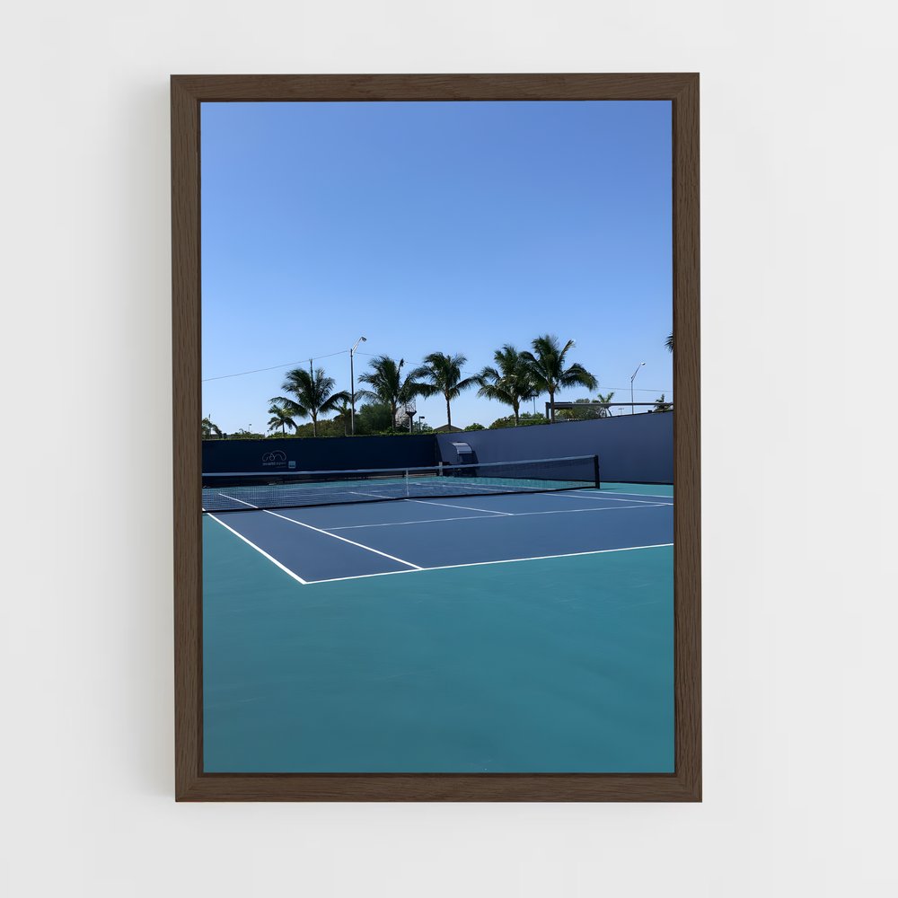 Poster Match à Miami – affiche Tennis (vue 5)